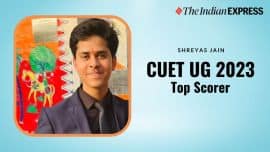 Shreyas Jain scored 100 percentile in 4 CUET UG subjects